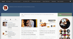 Desktop Screenshot of cidj.be